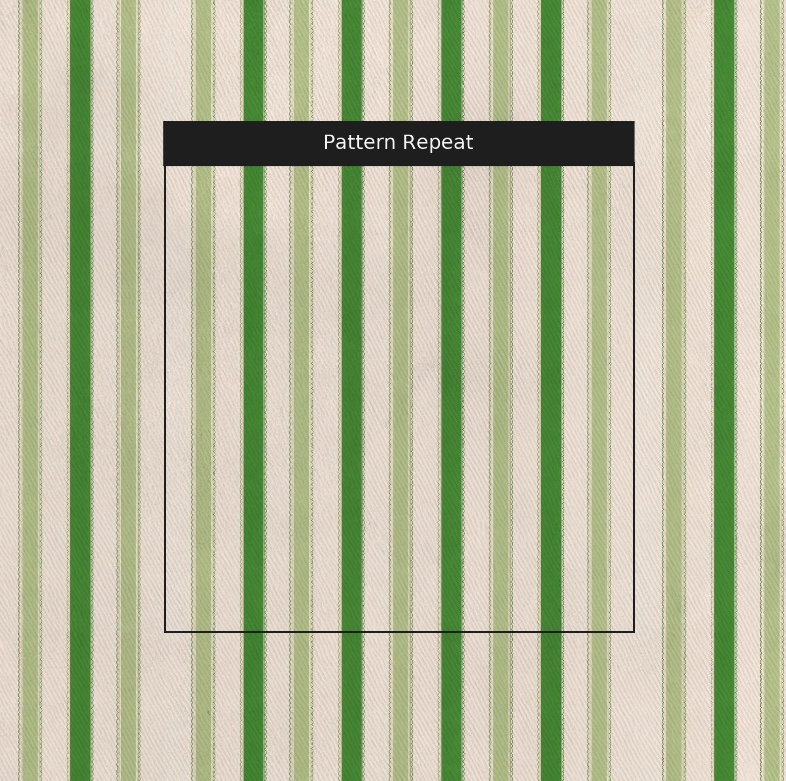 Bellagio Blush Mint Stripes - Fabric