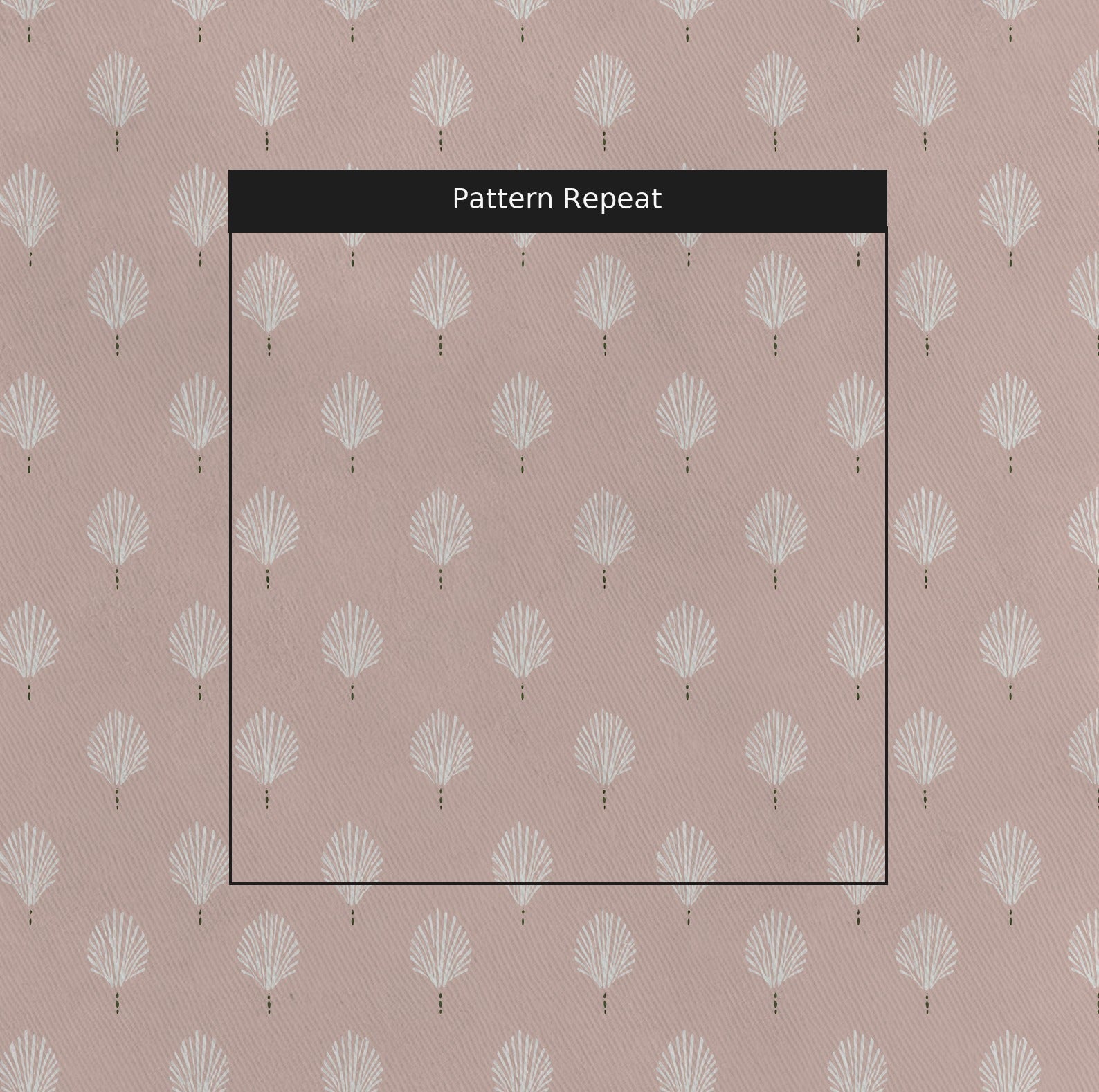 Loose Stems Petaline Block Print - Fabric